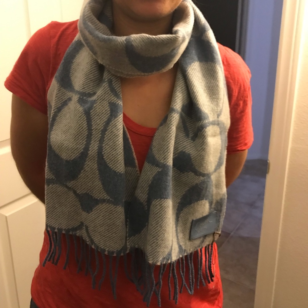 Coach scarf..